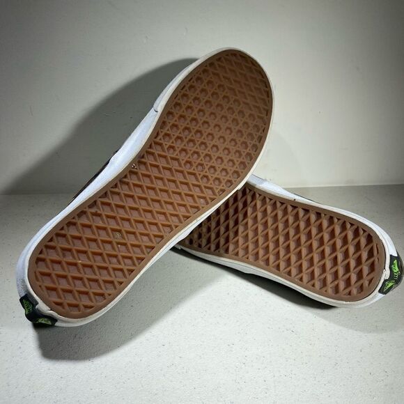 Vans Off The Wall Low Top Sneakers Shoes Men's Size 9 Camo Print Lace Up - Picture 5 of 7